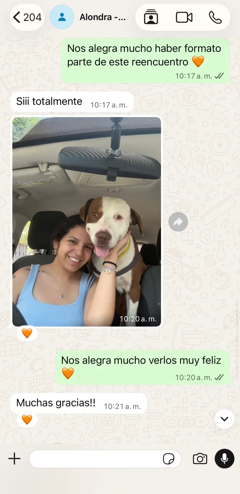Caso de Rocky, familia de Alondra