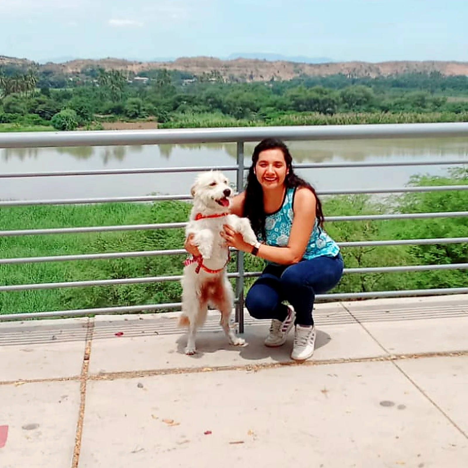 Chaparrito junto a su familia después del reencuentro reportado